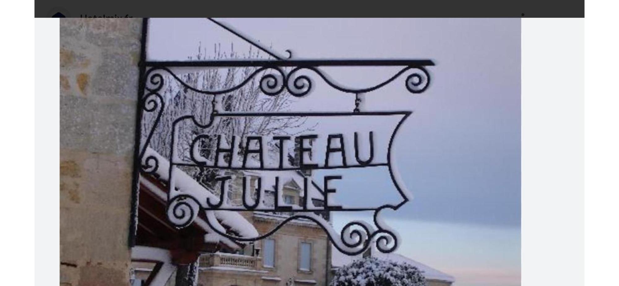 Fsp Chateau Julie Virsac Kültér fotó